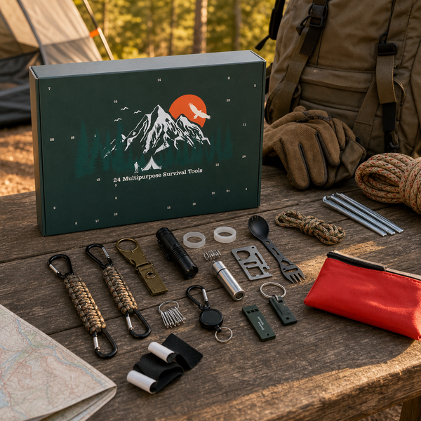 GEARQUEST – Calendrier de l'Avent d'outils de plein air pour des fêtes aventureuses