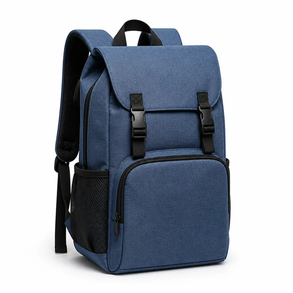 Sac à dos pour ordinateur portable imperméable et rembourré avec compartiments multiples