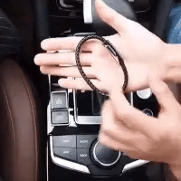 Wristband Charger Lightning & USB-C Woven Leather