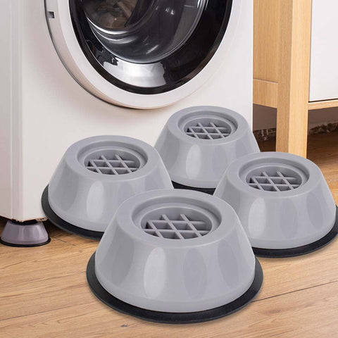 Patins anti-vibration pour lave-linge, amortisseurs de vibrations en caoutchouc pour sèche-linge, patins anti-vibration pour lave-vaisselle, lot de 4
