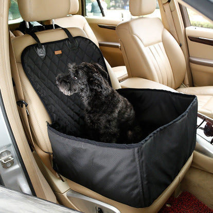 PawJourney | Housse de siège auto imperméable pour animal de compagnie avec rembourrage épais | Protection idéale pour les sièges avant