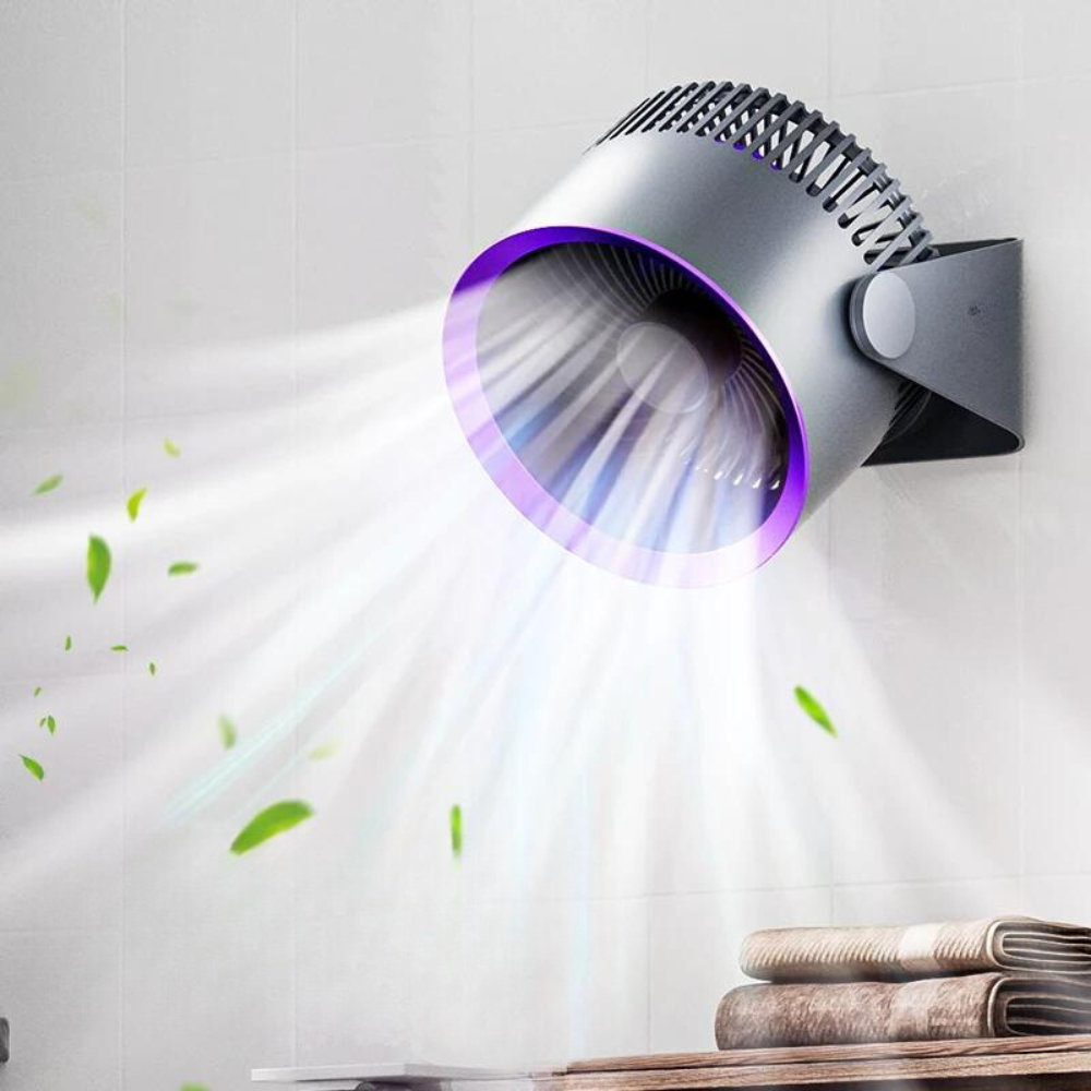 Travel Breeze | Ventilateur portatif avec alimentation USB et fonctionnement silencieux | Solution de refroidissement personnelle compacte pour un confort lors de vos déplacements