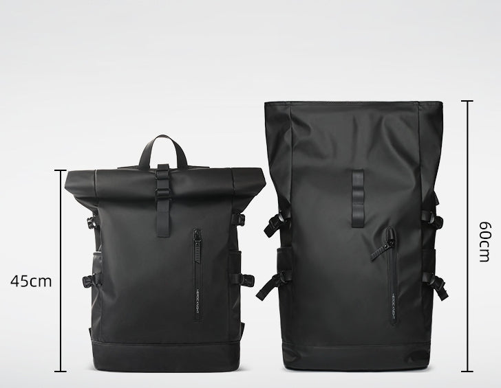 Série Explorer | Sac à dos de voyage au design imperméable | Tissu Oxford élégant pour l'aventure et les trajets quotidiens