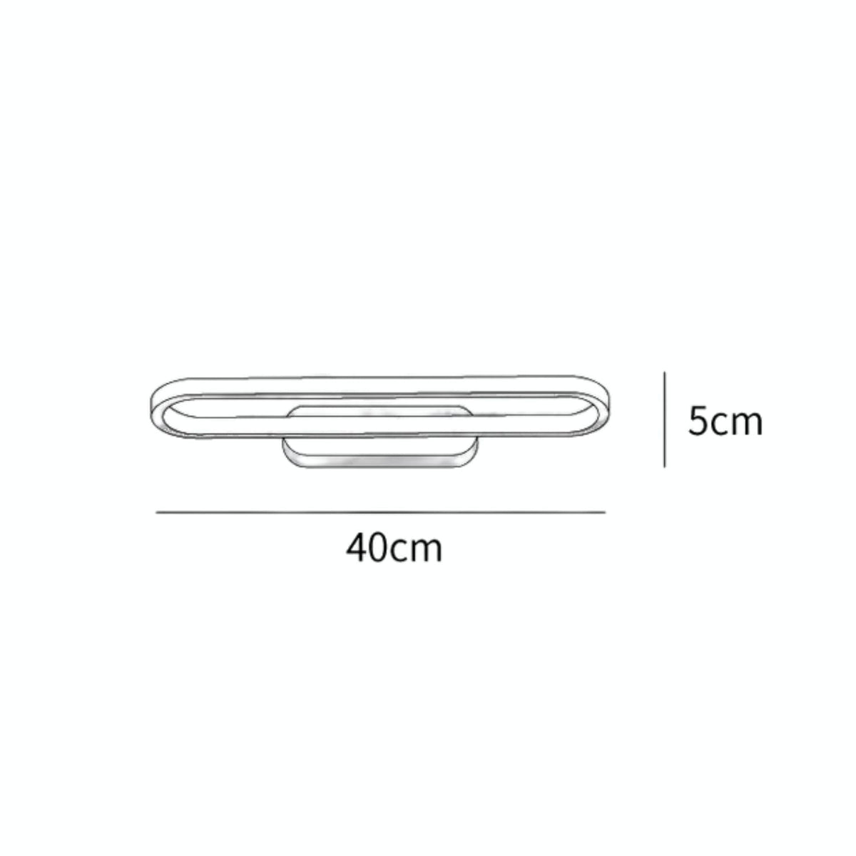 Applique de salle de bain LED 16 pouces finition laiton, température de couleur réglable pour miroir de salle de bain, salle d'eau, coiffeuse, comptoir de maquillage, accessoire moderne