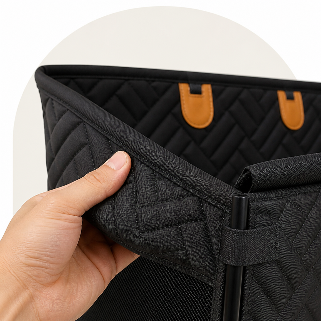 Ortekor Hard Base & Rear Expanders Car Seat Cover (Large)
