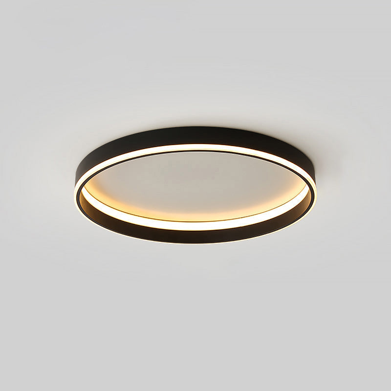 Plafonnier LED rond avec variateur sans fil pour chambres, salons et couloirs