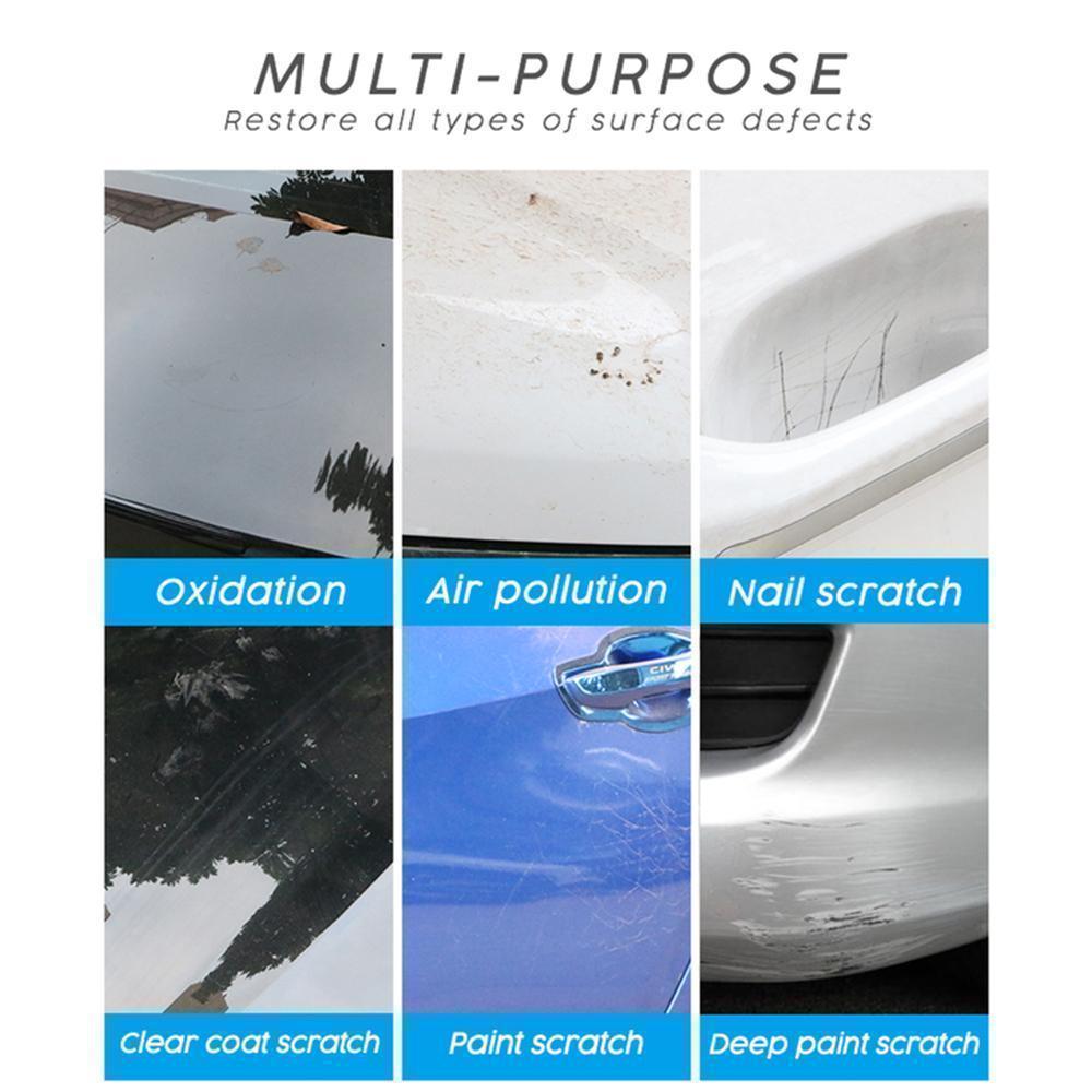 Auto Body Blemish Eraser Compound for Paint Restoration & Swirl Removal on Cars, Trucks, SUVs – Clear Coat Safe Buffing Formula