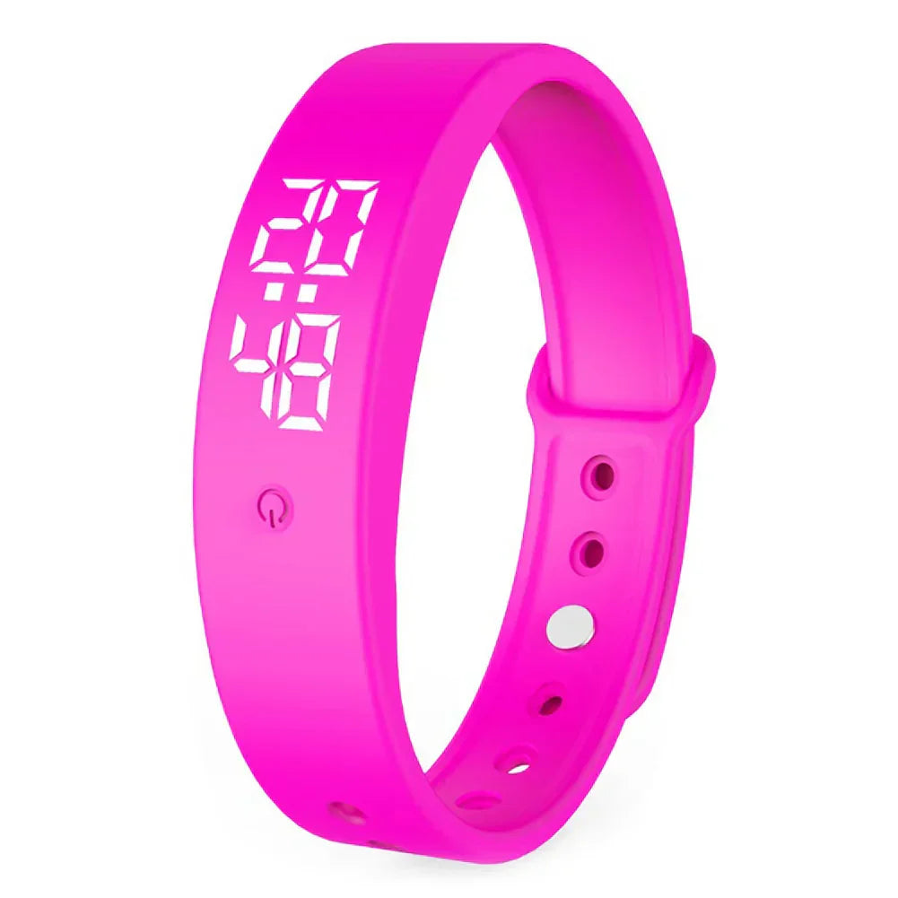 Waterproof Fitness Tracker Watch with Vibration Alerts & Body Temperature Monitor for Daily Activity & Sleep Tracking