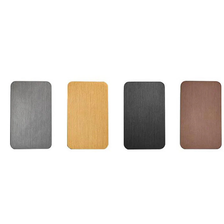 2-Light Aluminum Wall Sconce Modern Flat Rectangular LED Fixture for Bedroom, Hallway & Living Room | Hardwired Mount Lighting