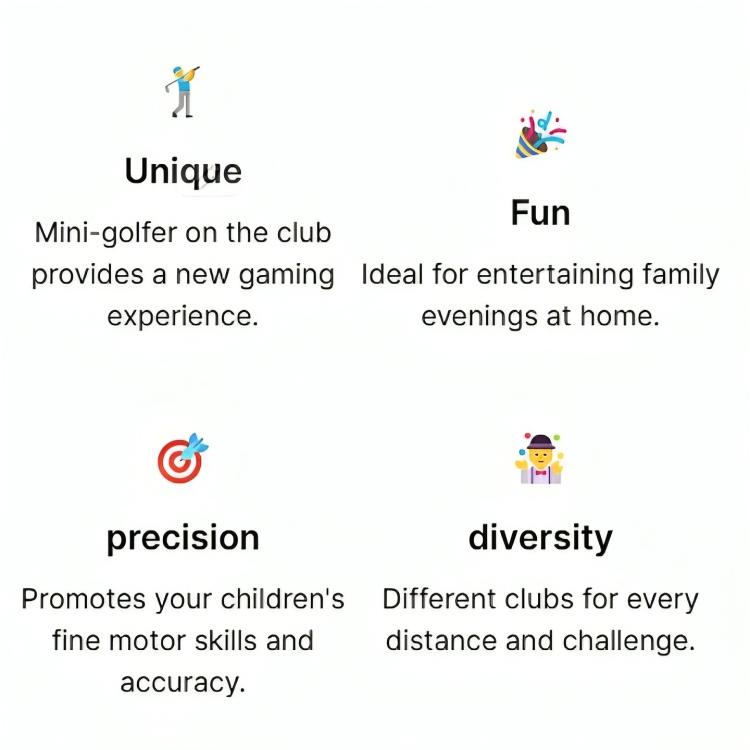 Indoor Mini Golf Set for Home Use