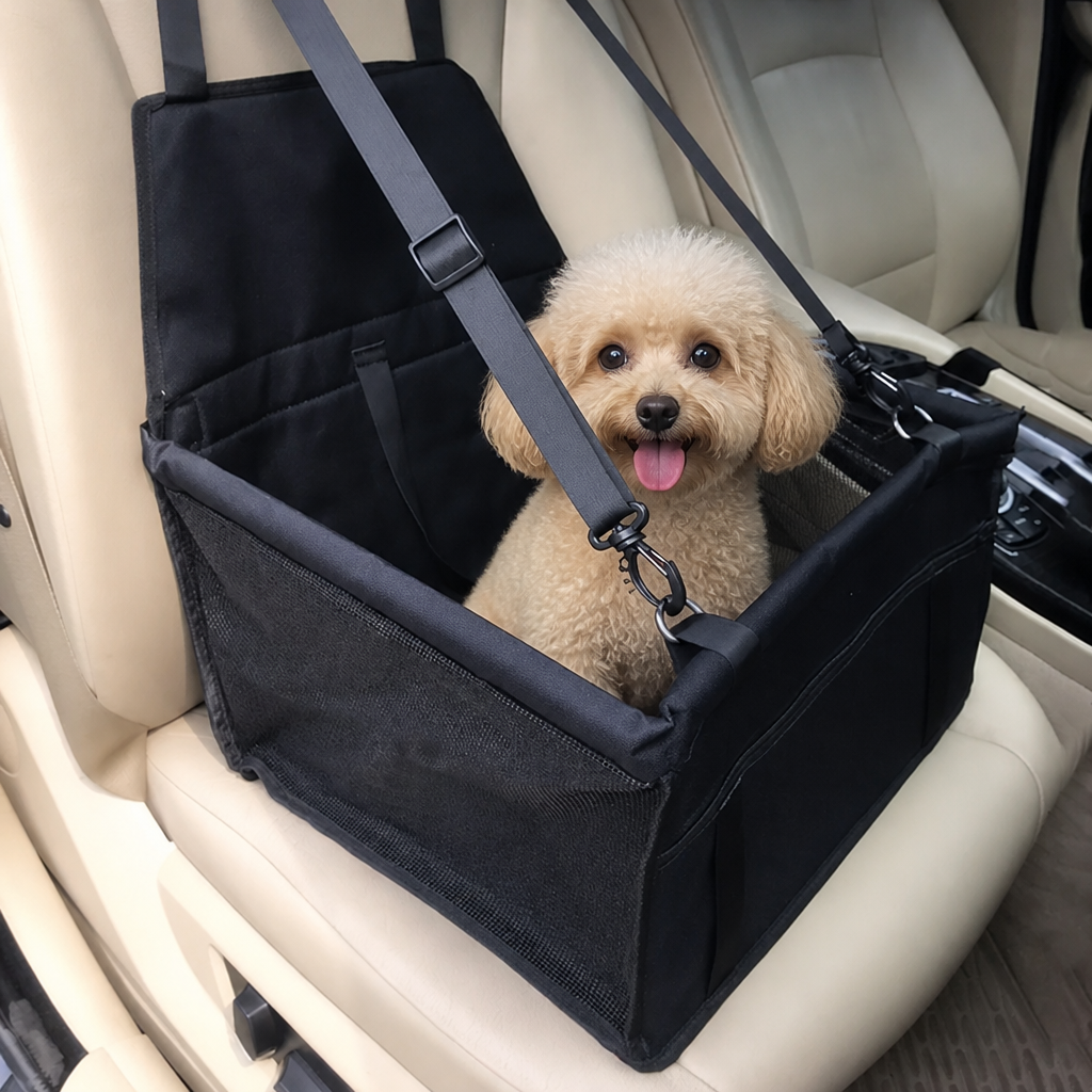 Ortekor 600D Oxford Waterproof Foldable Car Seat Carrier