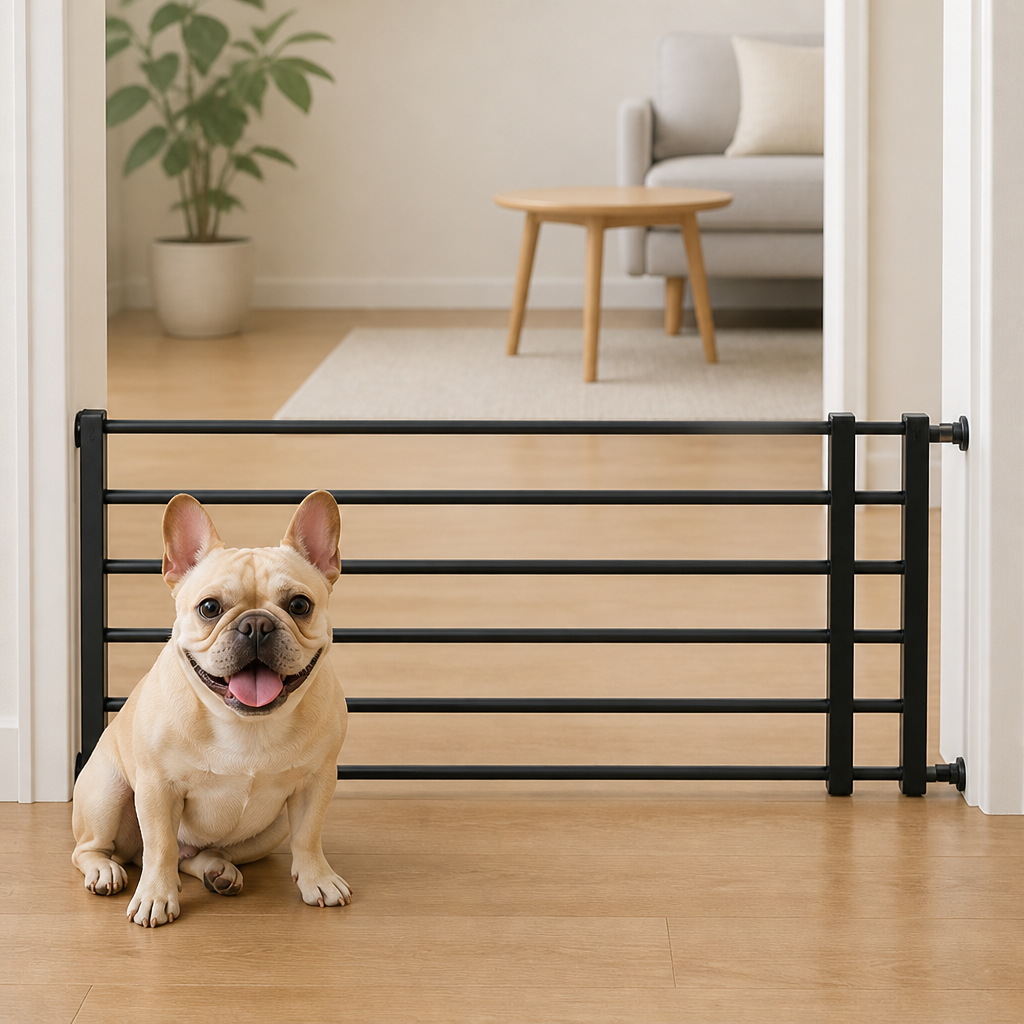 Ortekor Adjustable Width & Tool-Free Indoor Pet Gate
