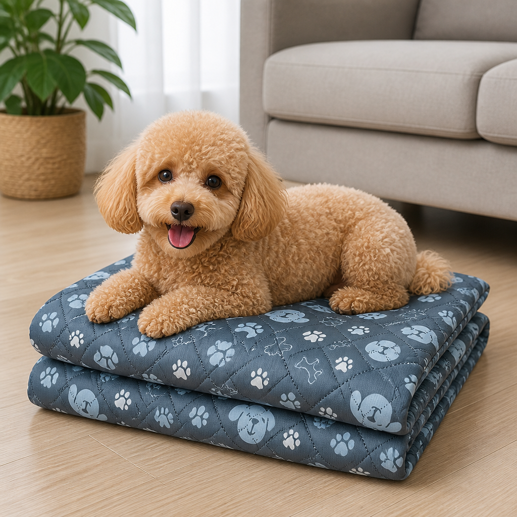 Ortekor Extra Absorbent & Waterproof Dog Training Pad (Reusable 2-Pack)