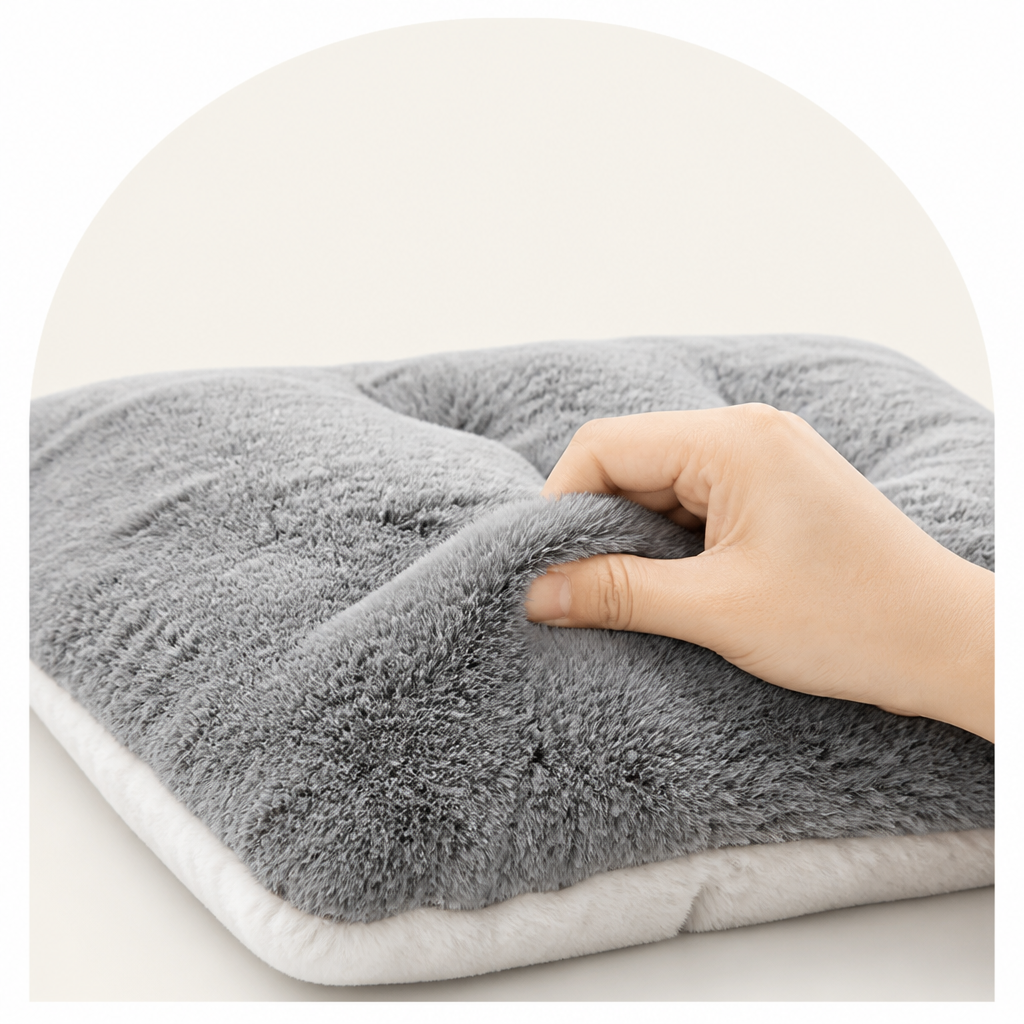 Ortekor Extra-Large Plush Sofa-Style Dog Bed