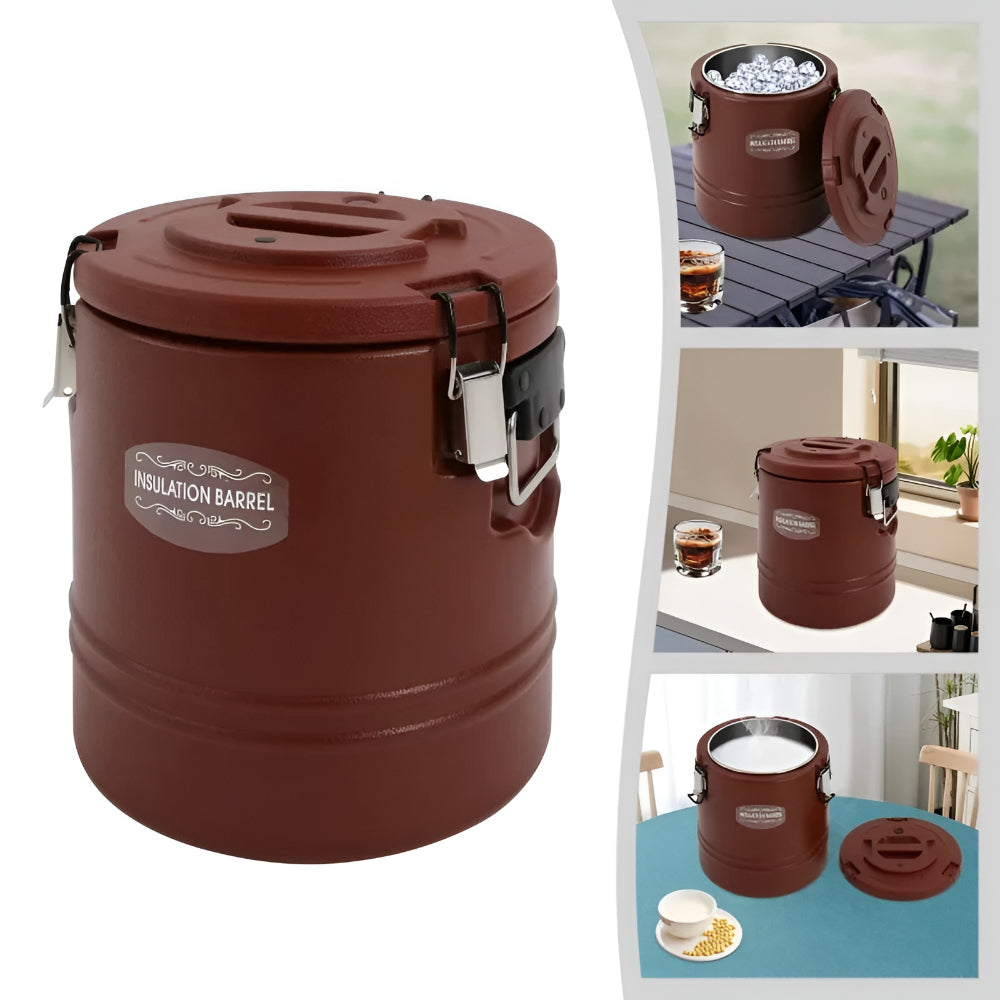 Conteneur alimentaire isotherme | Récipient thermique de conservation chaud/froid de 15 L pour la préparation des repas