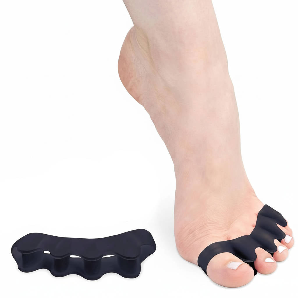 Écarteurs d'orteils en gel souple pour le soulagement des douleurs aux pieds