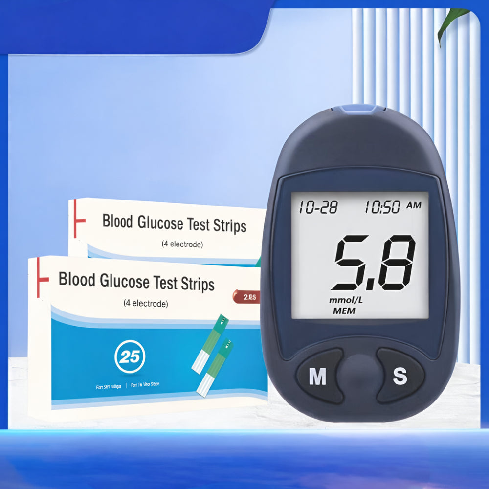 Lecteur de glycémie à lecture rapide | Solution de test portable pour la gestion quotidienne de la santé