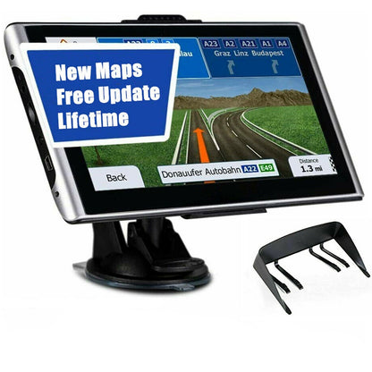 Smart Nav | GPS de navigation 7 pouces avec guidage vocal réel | Planification d'itinéraire précise pour des voyages en toute sécurité