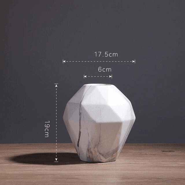 MarbleMosaic™ Modern Vase