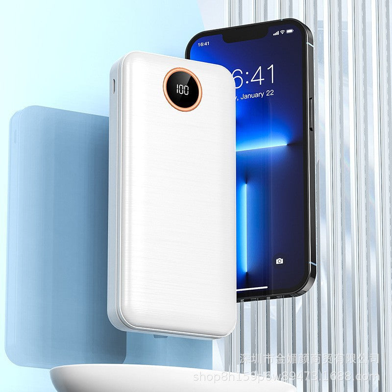Chargeur portable Power Bank avec recharge rapide intelligente et affichage numérique pour une charge rapide lors de vos déplacements