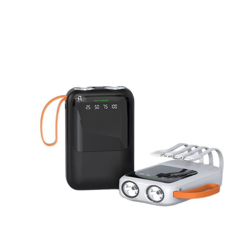 Chargeur portable | Batterie externe avec charge rapide et écran LED | Design compact pour les voyages et l'usage quotidien