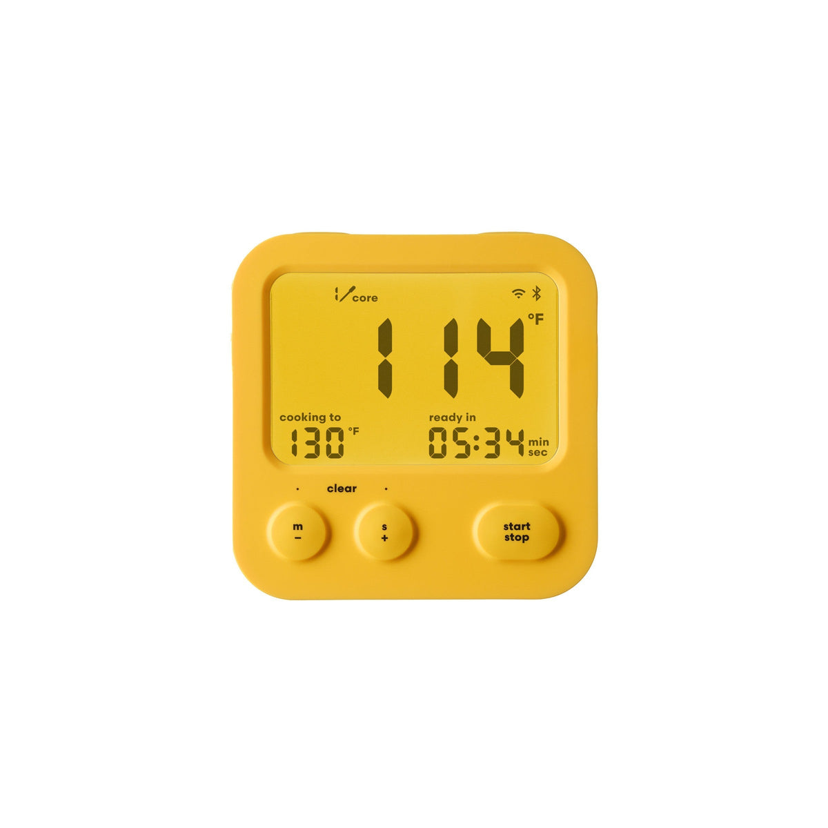 Moniteur de cuisine intelligent | Écran WiFi avec suivi de température en temps réel | Se connecte au thermomètre prédictif pour des résultats de cuisson parfaits