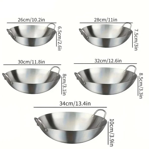 TASTEFLOW – Multi-Size Wok Pan for Home Cooking Adventures