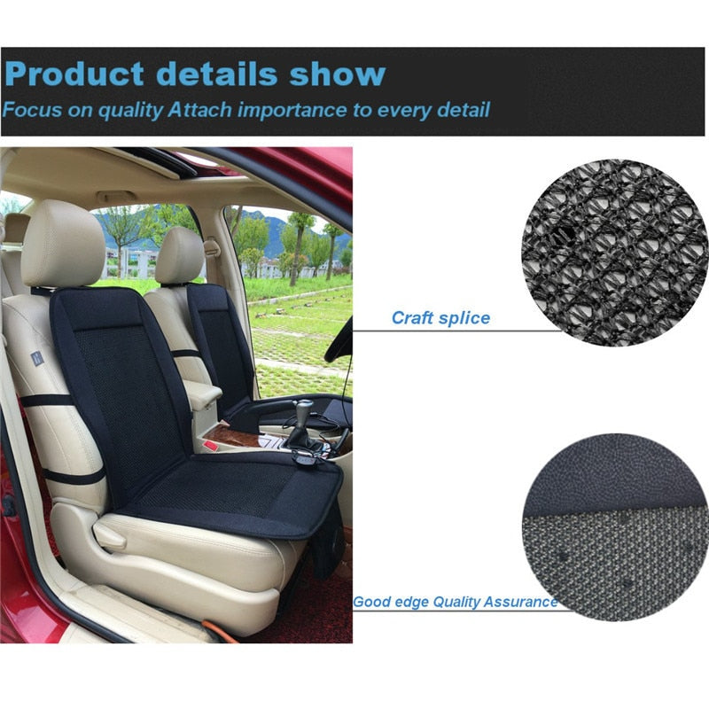Comfort Ride | Cooling Air Seat Cushion with Fan Blowing Technology | Versatile Solution for Hot Weather