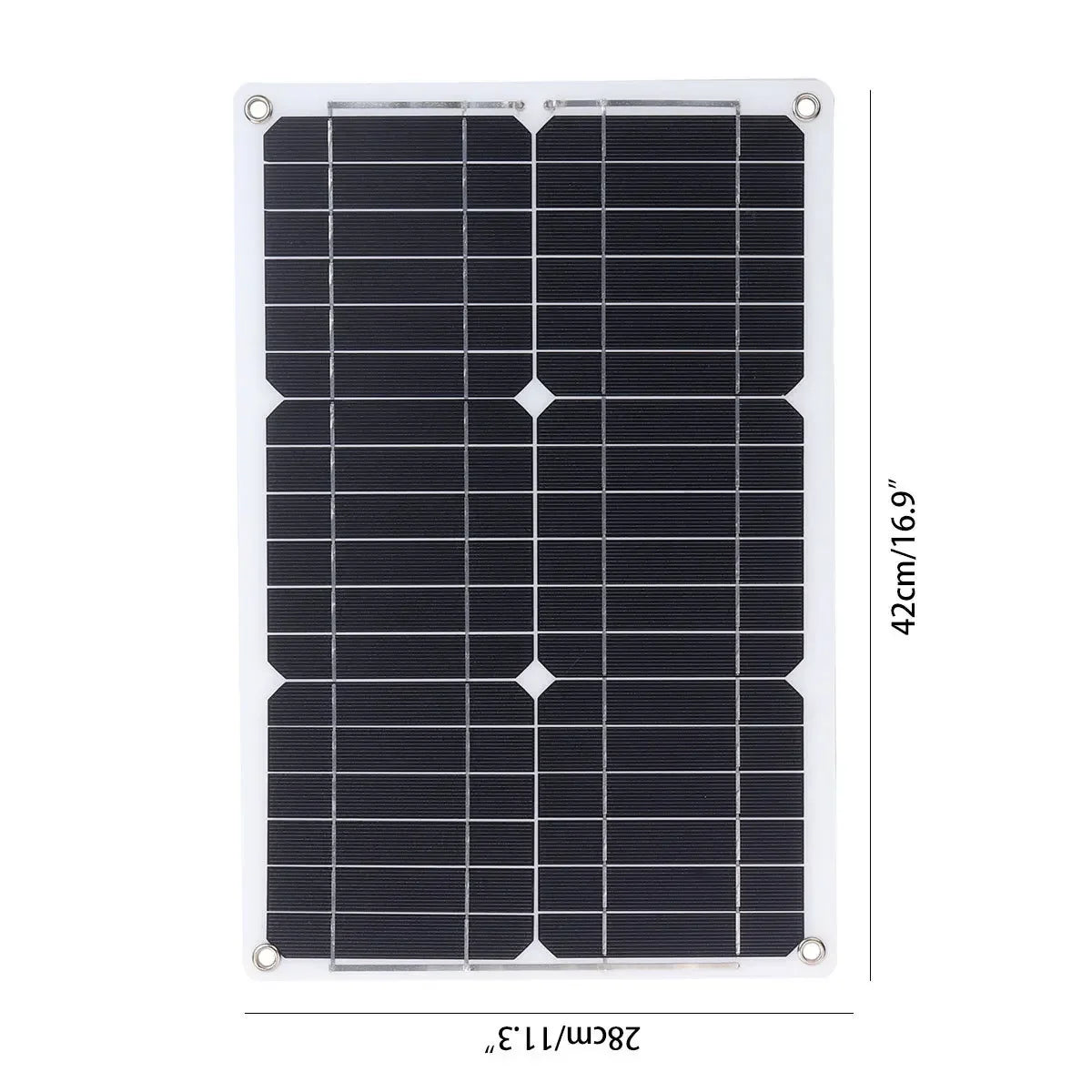 Panneau solaire flexible | Énergie solaire monocristalline 1200 W avec deux ports USB | Solution de recharge légère pour les aventures en plein air