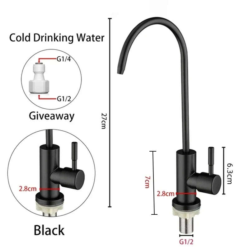 AquaFlow | Faucet Water Filter Tap with 360° Rotatable Design | Modern Purifier for Clean Drinking Water