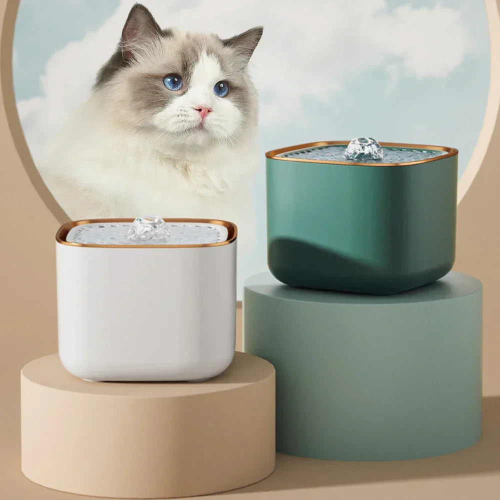 Ultra-Quiet 3L Pet Water Fountain with Adjustable Flow | Cat & Dog Drinking Solution for Healthy Hydration