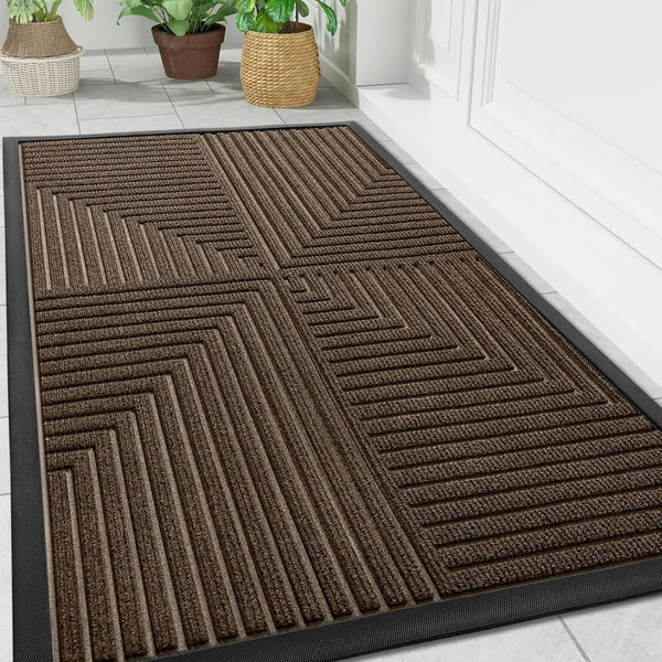Tapis de sol antidérapant robuste Ortekor | Conception durable anti-salissures pour des entrées à fort trafic en toute sécurité