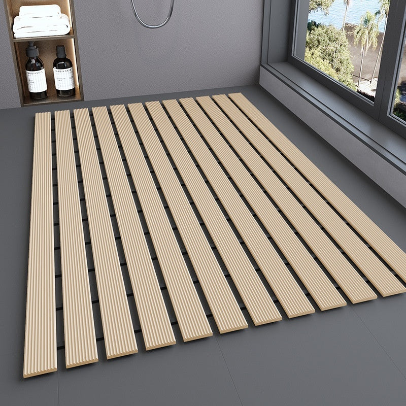 Customizable Non Slip Bath Mat with Quick Drainage Grooves | Safe Shower Mat for Ultimate Security