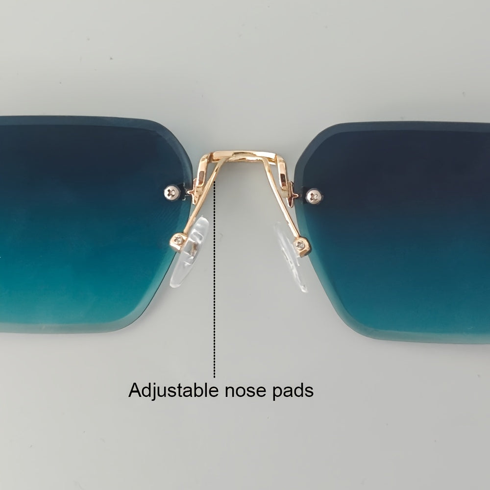 Lunettes carrées légères pour hommes, monture en métal, lunettes de mode transparentes pour un usage quotidien