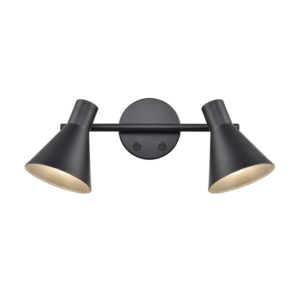 Double Spotlight Wall Light | Adjustable Heads & Modern Design for Enhanced Illumination