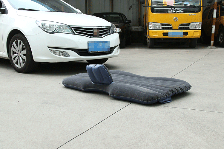 Confort Voyage | Matelas gonflable pour voiture avec support en T et oreillers | Idéal pour les voyages en voiture et le camping