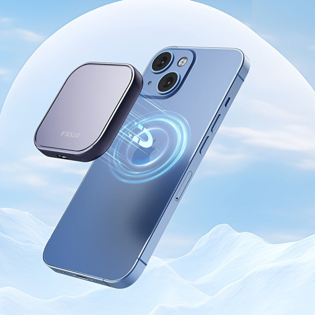Chargeur batterie externe magnétique avec connectivité USB pour une recharge nomade