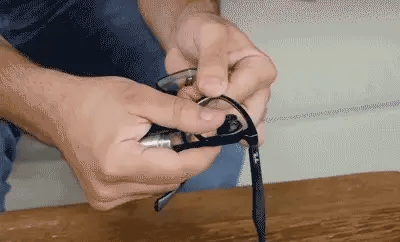 Eyeglass Cleaner Pocket-Sized Carbon Microfiber Streak-Free