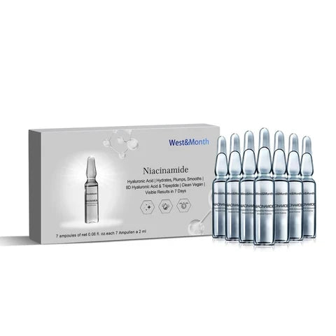 Anti-Aging Serum Collagen Peptides Hydrating Brightening 7 Bottles