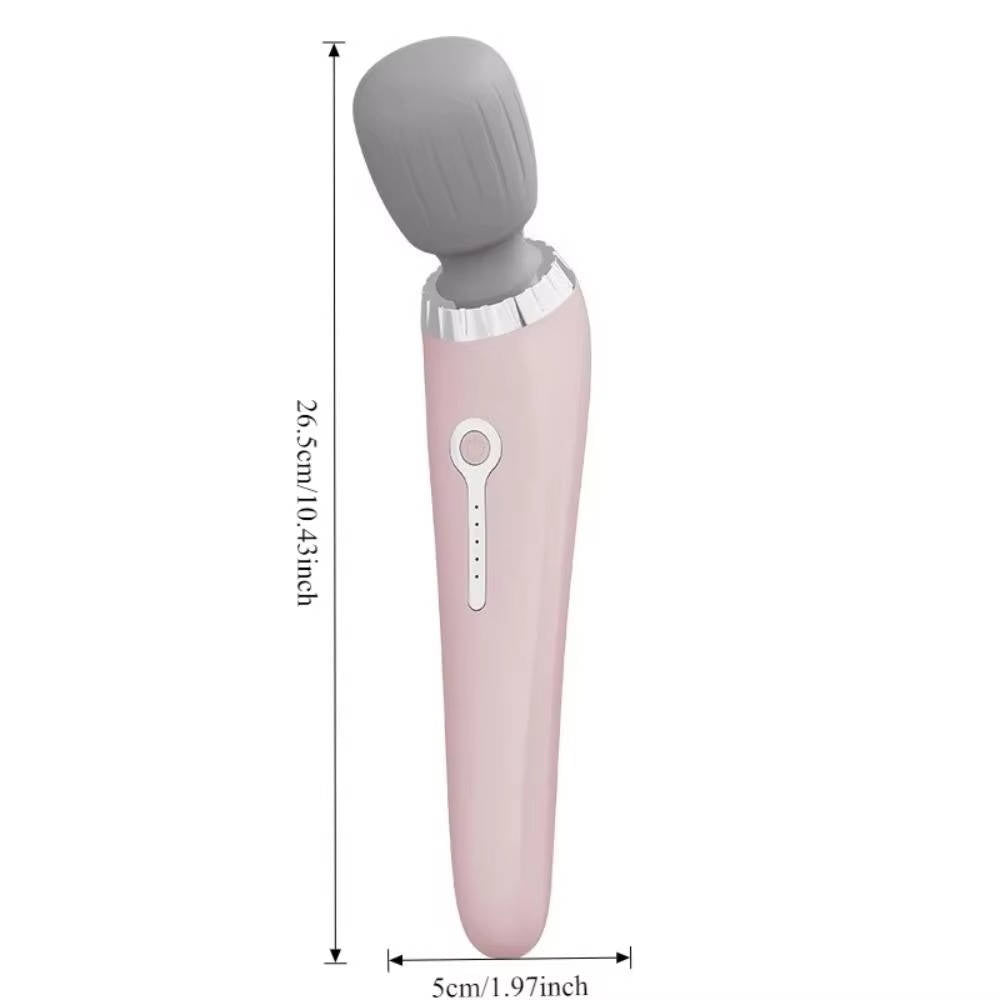 Baguette de massage sans fil compacte, masseur dorsal rechargeable à 5 vitesses