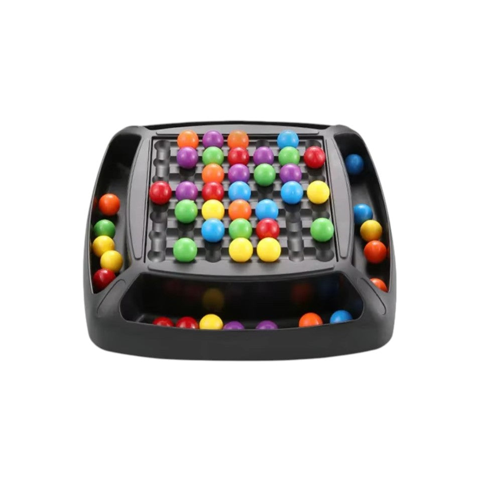 Screen-Free Strategy Board Game for Kids & Adults – Family Fun Logic Puzzle with Color Marbles for 2+ Players