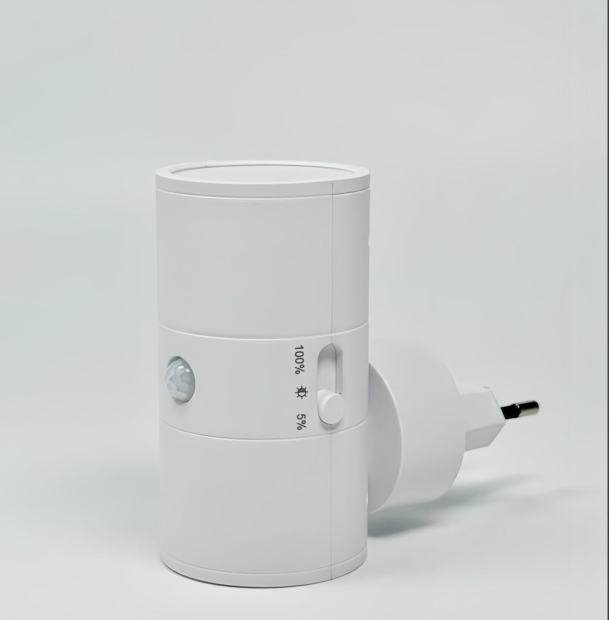 Dimmable LED Night Light Plug-In Wall Lamp for Bedroom Hallway Nursery Outlet Socket Warm White Light Energy Saving