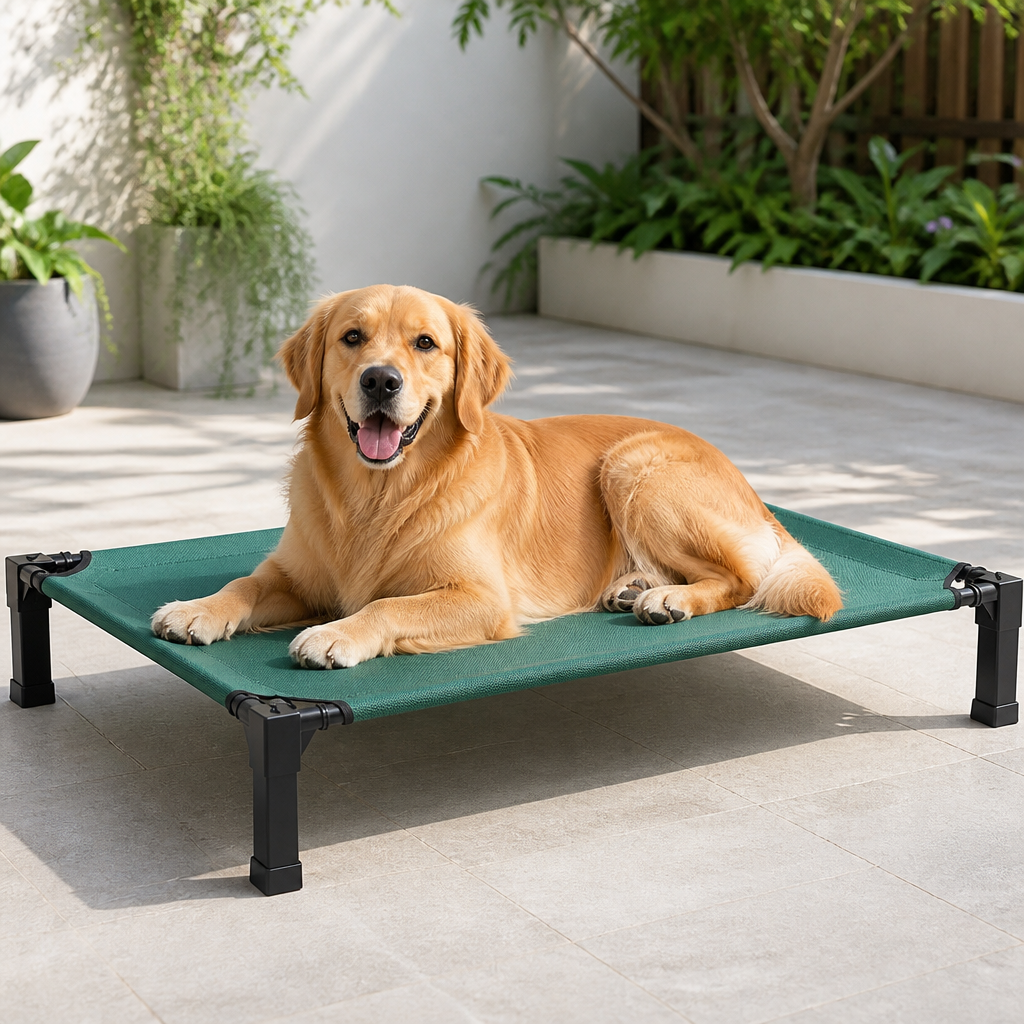 Ortekor Elevated Cooling Portable Nylon Dog Cot