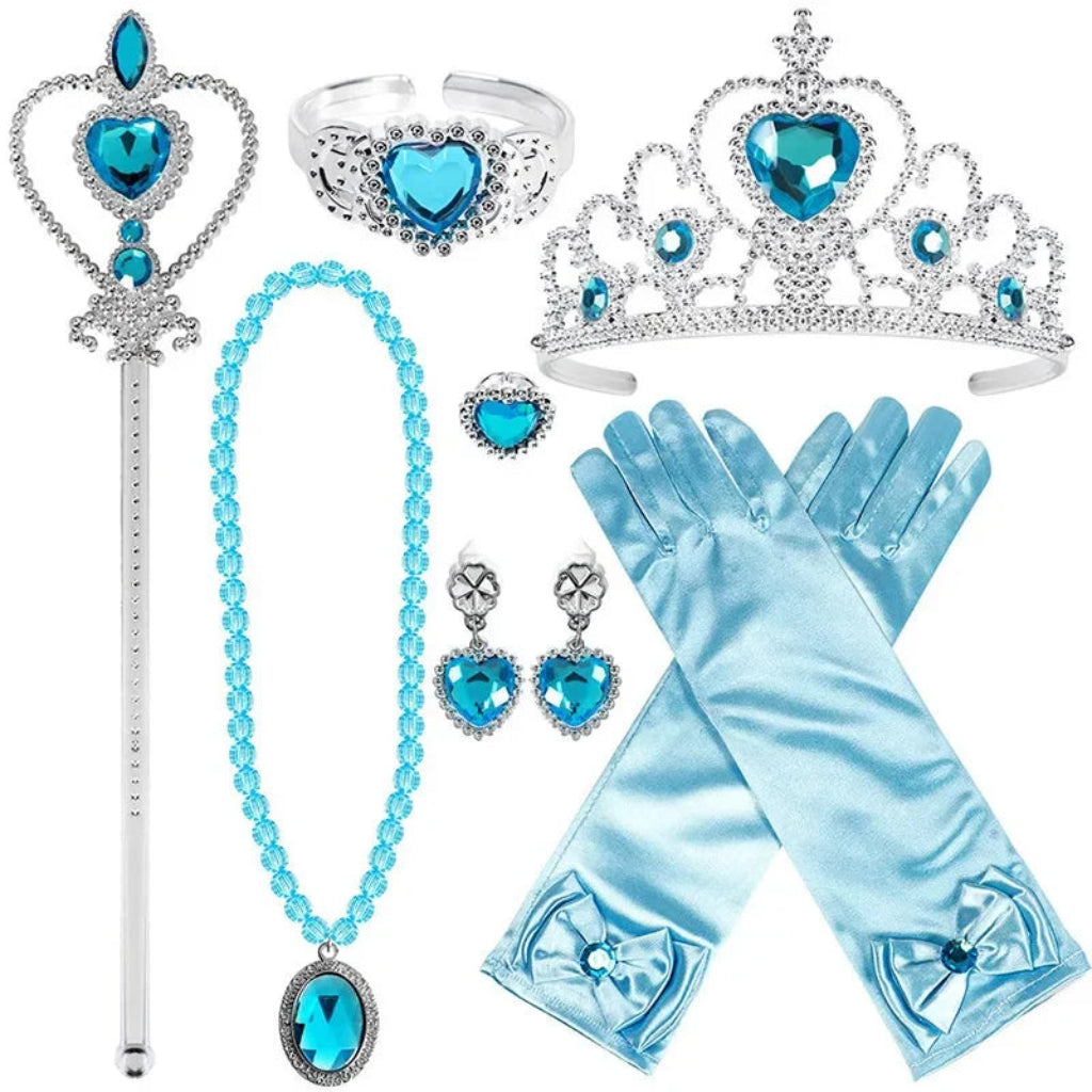 Costume de princesse enchanteur | Robe de bal pour fille avec jupe ample | Parfait pour Halloween et les fêtes à thème