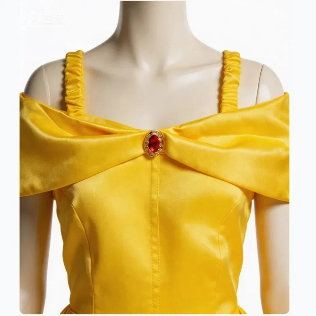 Rêves Enchantés | Robe de bal de princesse pour fille au design élégant | Parfaite pour se déguiser et pour les fêtes