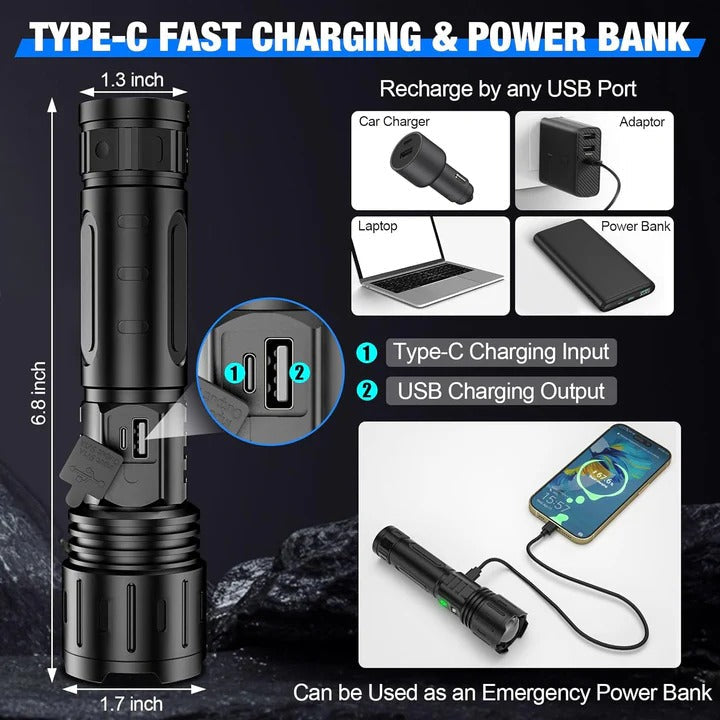 Lampe de camping à LED d'extérieur lumineuse