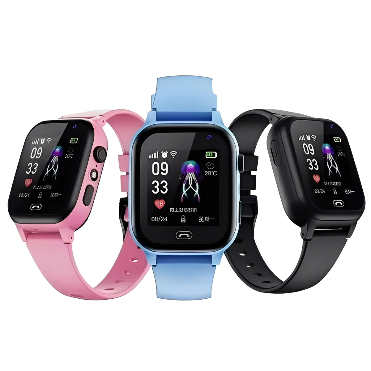 Montre connectée GPS pour enfants avec fonction téléphone