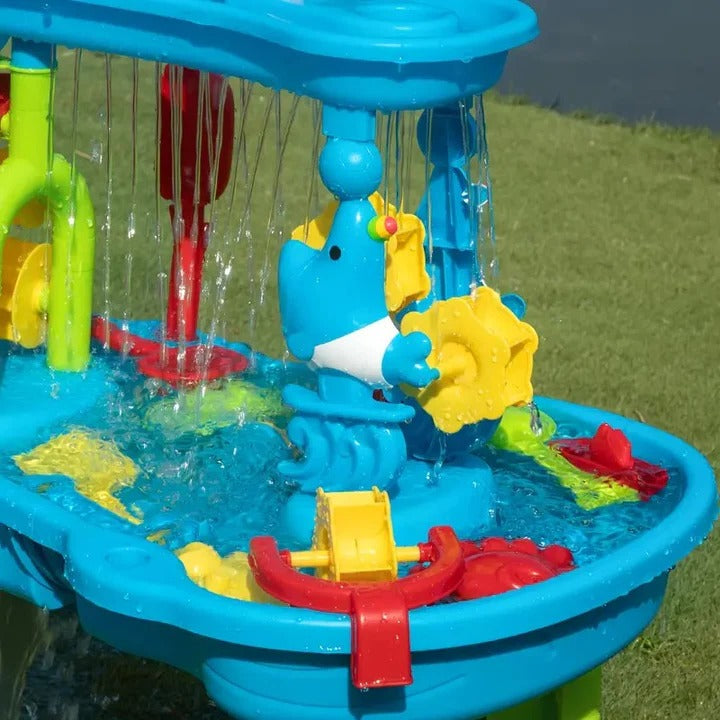 Table de jeu d'eau pour enfants avec compartiments séparés