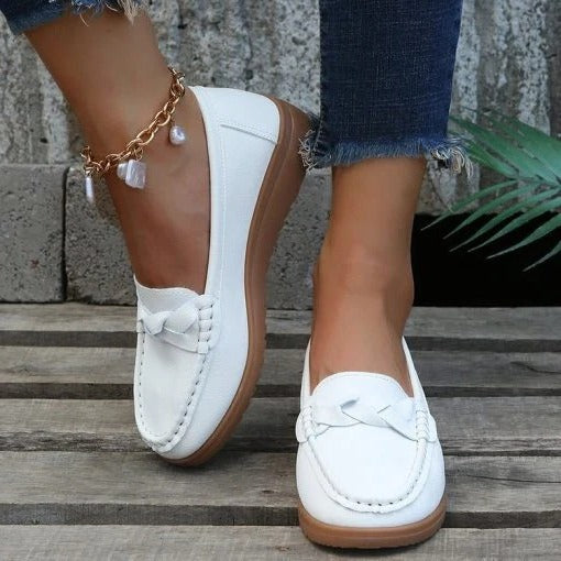 Chaussures confortables à enfiler pour femmes au style décontracté