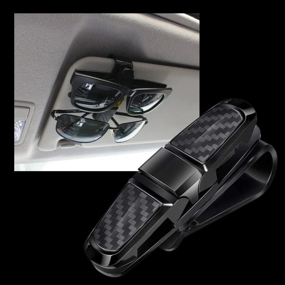 Porte-lunettes de soleil à clipser pour pare-soleil de voiture